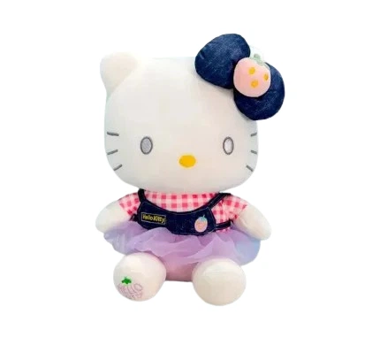 М'яка іграшка кішечка Hello Kitty - Фото 1 М'яка іграшка кішечка Hello Kitty - зображення 1