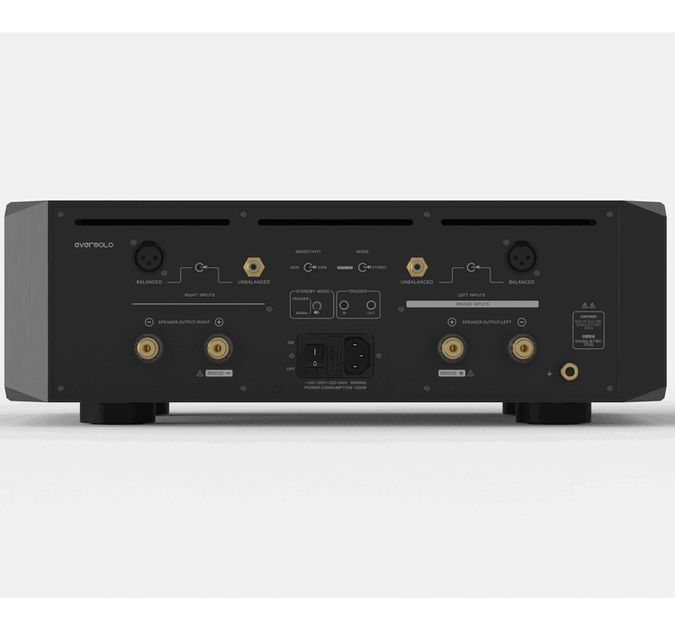 Підсилювач Eversolo AMP-F10 Black - Фото 2 Підсилювач Eversolo AMP-F10 Black - зображення 2