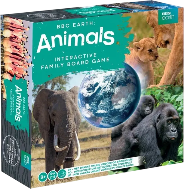 Настільна гра Liniex BBC Earth Animals (5713396700618) - зображення 1