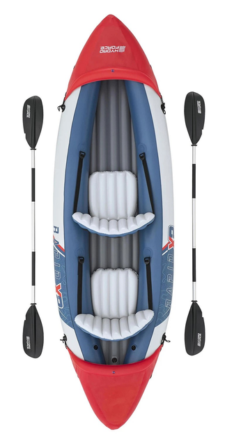 Kajak dmuchany Bestway Hydro-Force Lite Rapid X2 321 x 88 cm 65077 (6942138927412) - obraz 3