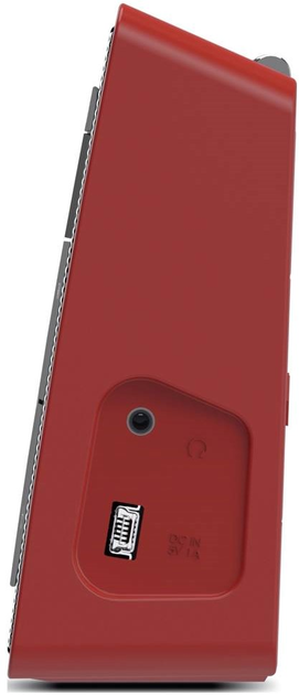 Odbiornik radiowy TechniSat Digitradio 2 DAB+ Red-Silver (0003/3910) - obraz 4