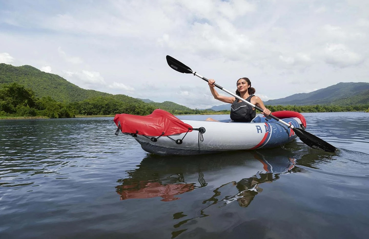 Каяк надувний Bestway Hydro-Force Lite Rapid X1 290 x 91 см 65176 (6941607371848) - зображення 9