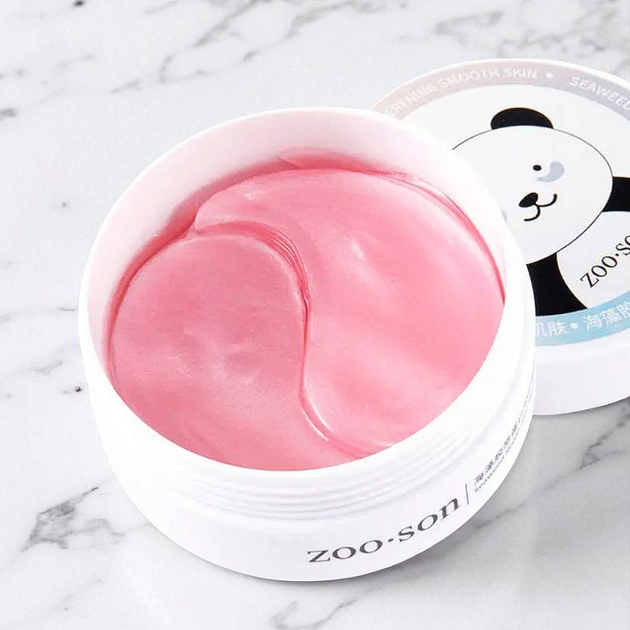 Гидрогелевые патчи под глаза Zoo:Son Collagen Seaweed Eye Mask 60 шт — увлажнение и упругость - Фото 3 Гидрогелевые патчи под глаза Zoo:Son Collagen Seaweed Eye Mask 60 шт — увлажнение и упругость - изображение 3