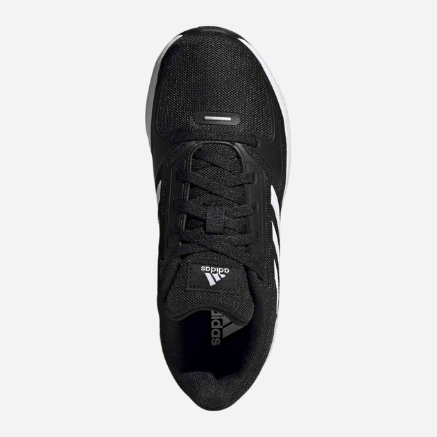 Buty sportowe chłopięce adidas Runfalcon 2.0 K FY9495 36.5 (4UK) Czarne z białym - obraz 4