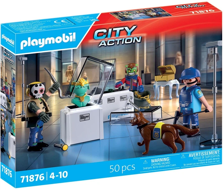 Zestaw zabawek dla dzieci Playmobil Pościg policyjnym pick-upem (71875) (4008789718754) - obraz 1