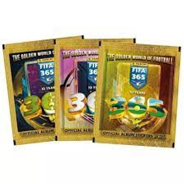 Набір колекційних карток Panini Fifa 365 2025: Display of 50 Packs Stickers 105902 (8051708020373) - зображення 2