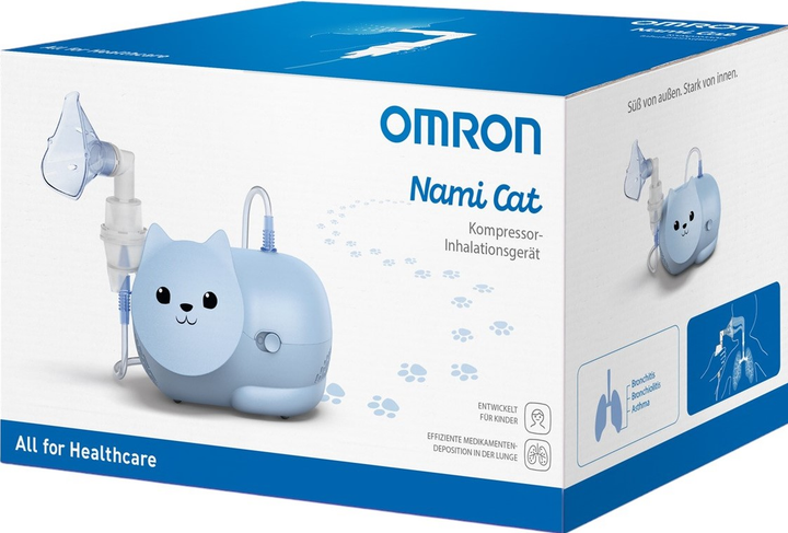 Inhalator kompresorowy dla dzieci Omron Nami Cat NE-C303K-KDE - obraz 8