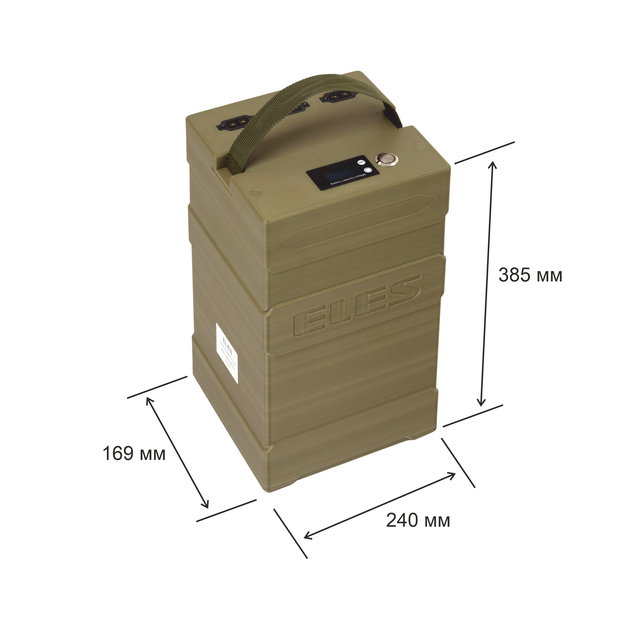 Акумуляторна батарея ELES DB ST TB 8S5P 25,6V; 75 Ah; 1,92kWt ; BMS150; V - изображение 9