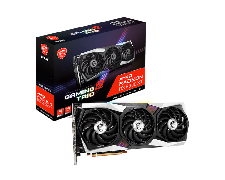 Відеокарта MSI AMD Radeon RX 6900 XT Gaming Z Trio 16Gb GDDR6 (Radeon RX 6900 XT GAMING Z TRIO 16G:5) Б/в - Фото 1 Відеокарта MSI AMD Radeon RX 6900 XT Gaming Z Trio 16Gb GDDR6 (Radeon RX 6900 XT GAMING Z TRIO 16G:5) Б/в - изображение 1