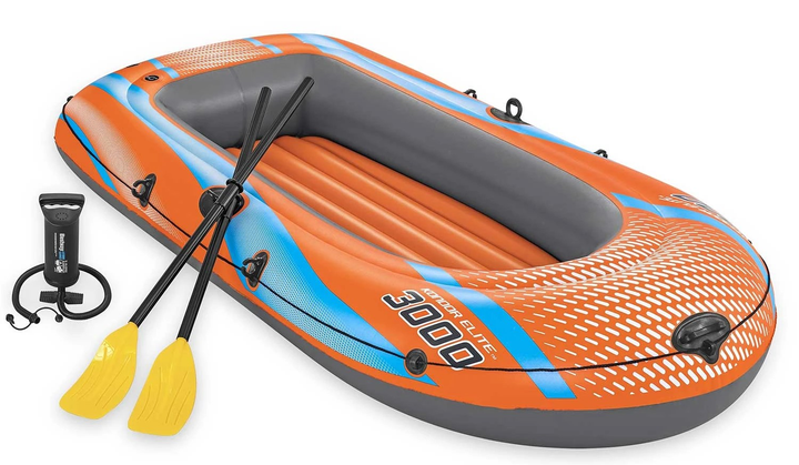 Надувний човен Bestway Kondor Elite 3000 246 x 122 см 61145 (6941607347829) - зображення 2