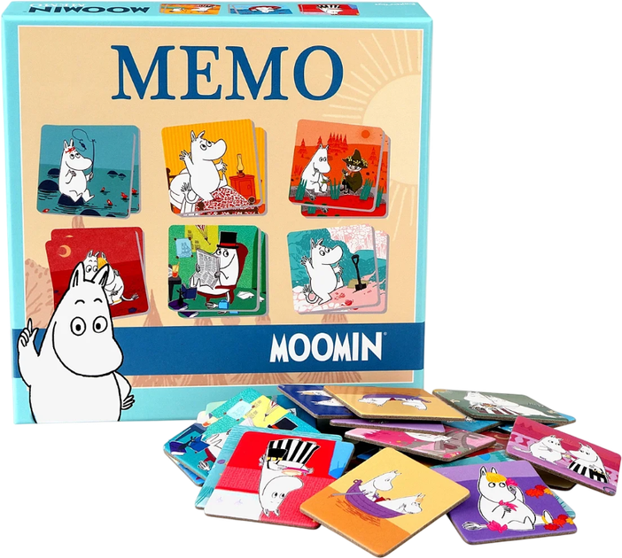 Настільна гра Barbo Toys Moomin Memo (5704976071099) - зображення 2