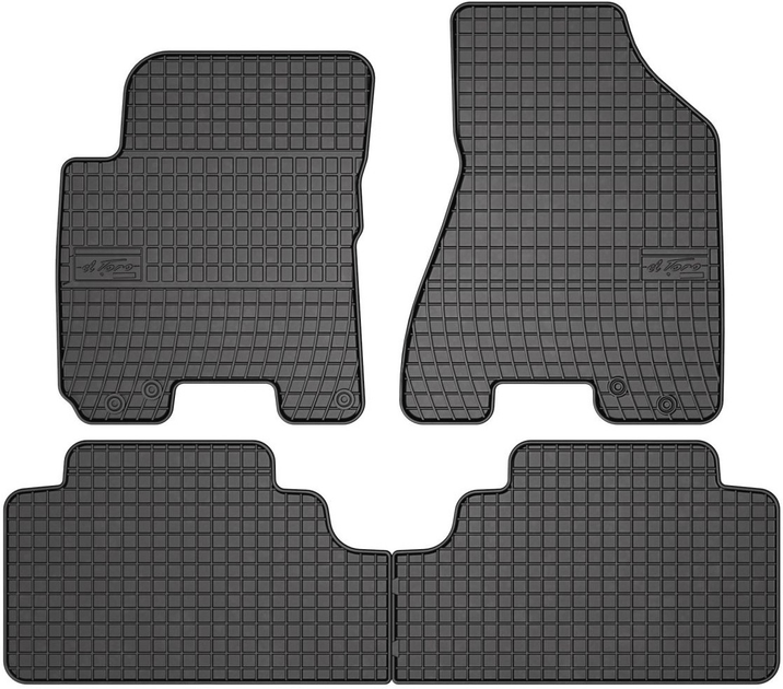 Dywaniki samochodowe Frogum Basic El Toro do Kia Sportage III 2010–2016 Czarne 4 szt (5906764032248) - obraz 1