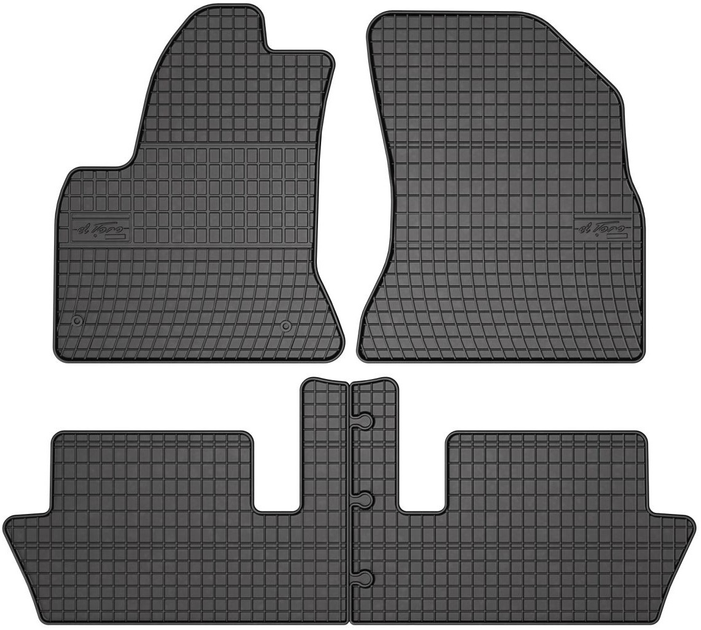 Dywaniki samochodowe Frogum Basic El Toro do Citroen C4 Picasso 2006–2013 Czarne 4 szt (5907377540250) - obraz 1