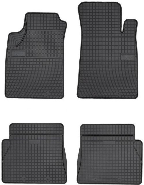 Dywaniki samochodowe Frogum Basic El Toro do Renault Kangoo I 5-osobowa 1997–2008 Czarne 4 szt (5907377542001) - obraz 1