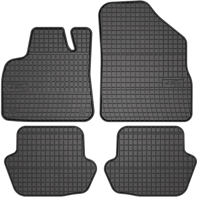 Dywaniki samochodowe Frogum Basic El Toro do Citroen DS5 2011–2015 Czarne 4 szt (5907377542445) - obraz 1