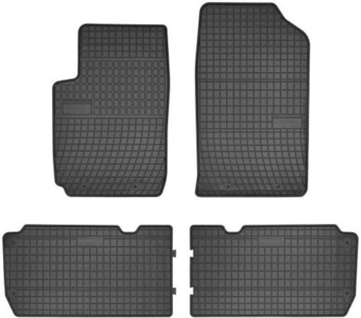 Комплект автомобільних килимків Frogum Basic El Toro для Citroen Xsara Picasso 1999–2012 Чорний 4 шт (5907377542520) - зображення 1