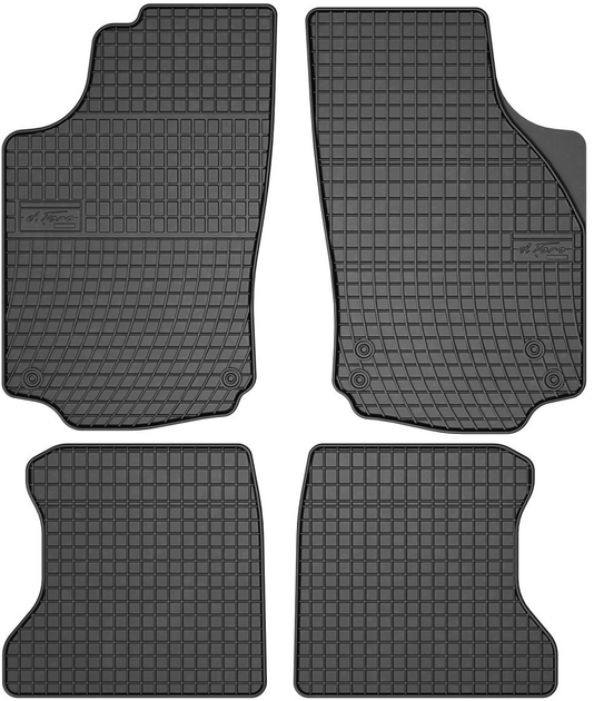 Dywaniki samochodowe Frogum Basic El Toro do Opel Combo C 5-osobowa 2001–2011 Czarne 4 szt (5907377542100) - obraz 1