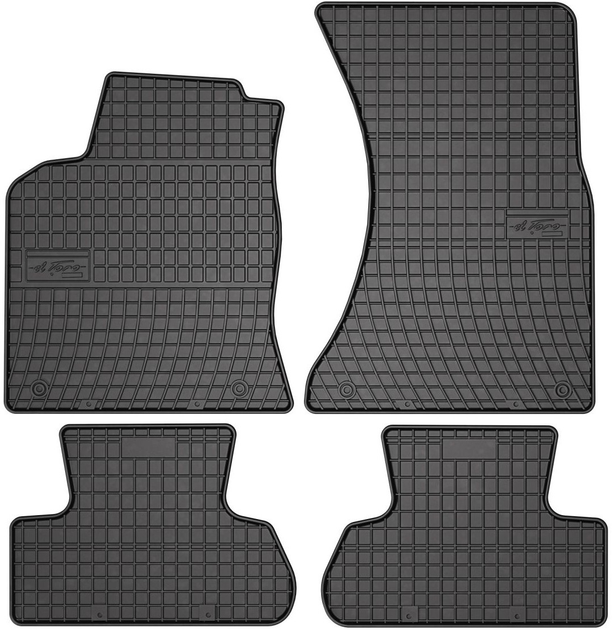 Dywaniki samochodowe Frogum Basic El Toro do Audi Q5 2009–2017 Czarne 4 szt (5907377540748) - obraz 1