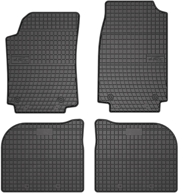 Dywaniki samochodowe Frogum Basic El Toro do Audi 100 C4 1991–1994 / Audi A6 C4 1994–1997 Czarne 4 szt (5907377541349) - obraz 1