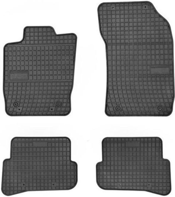 Dywaniki samochodowe Frogum Basic El Toro do Audi A1 2010–2018 Czarne 4 szt (5907377542483) - obraz 1
