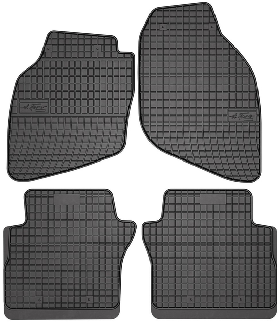 Dywaniki samochodowe Frogum Basic El Toro do Honda City IV 2002–2008 / Honda Jazz II 2002–2008 Czarne 4 szt (5907377541943) - obraz 1