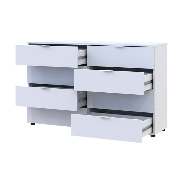 Комод Doros Рон 8 Белый 8 Ящичков 130х38х81 (41516172) - изображение 4