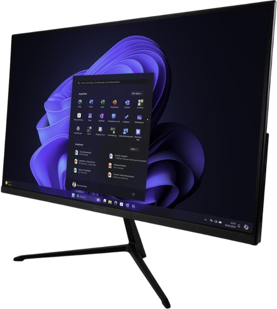 Monoblok Terra All-In-One-PC 2401 GreenLine (1000073) Black - obraz 3
