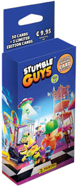 Набір колекційних карток Panini Stumble Guys 2025: Eco Blister 108308 (8051708023268) - зображення 1