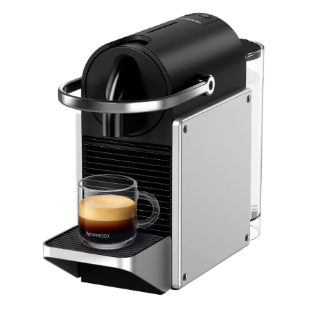 Капсульная кофеварка Nespresso Pixie Silver Electric Aluminium - Фото 1 Капсульная кофеварка Nespresso Pixie Silver Electric Aluminium - изображение 1