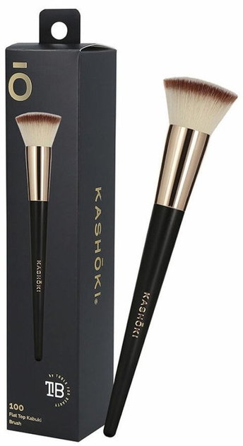 Пензель для макіяжу Kashoki 100 Flat Top Kabuki 1 шт (5903018913377) - зображення 1