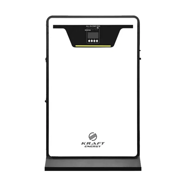 Гібридний інвертор 5kW Kraft KRF-HISA-5KW/10kwh-80A з вбудованою акумуляторною батареєю LiFePO4 - зображення 2