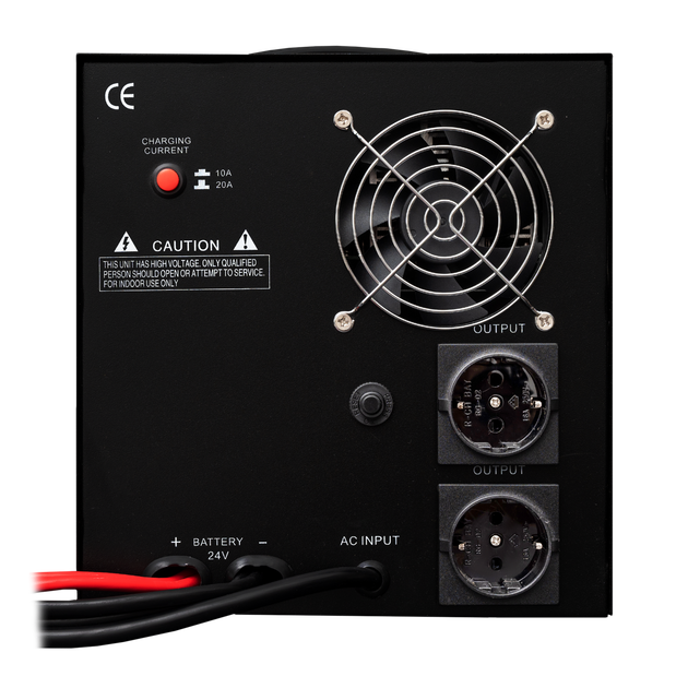 ИБП LogicPower LPY-PSW-2000VA+ (1400Вт) 10A/20A с правильной синусоидой 24V - Фото 6 ИБП LogicPower LPY-PSW-2000VA+ (1400Вт) 10A/20A с правильной синусоидой 24V - изображение 6