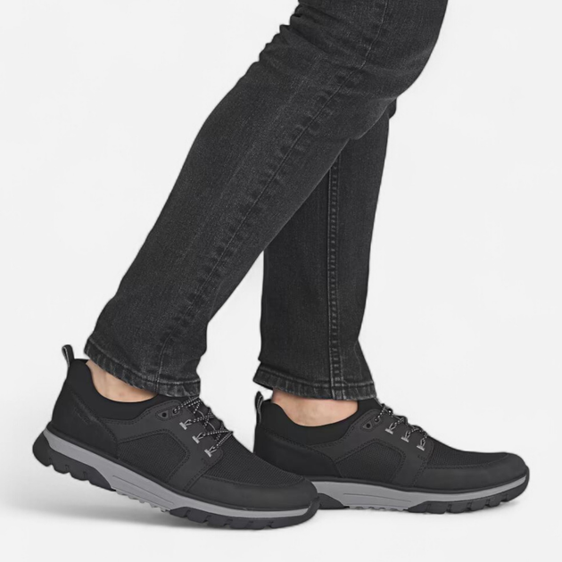 Чоловічі туфлі Rieker B9351-00 45 (10.5UK) Чорні (4061811481033) - зображення 2