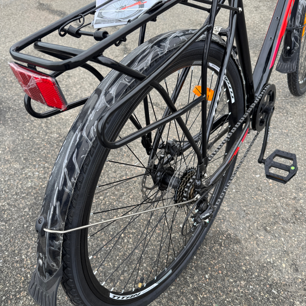 Велосипед Titan 28" Chester 2024 Рама-19" black-red - изображение 9