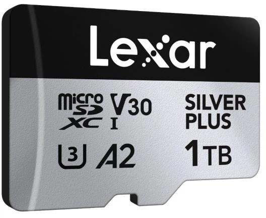 Karta pamięci Lexar Professional Silver Plus microSDXC 1 TB UHS-I U3 V30 A2 (843367135363) - obraz 2