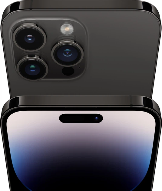 Мобільний телефон Apple iPhone 14 Pro 128GB Space Black e-SIM (REF