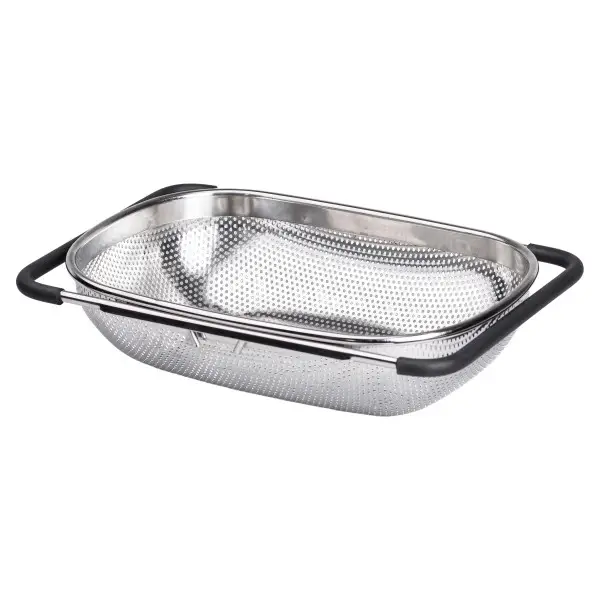 Друшляк-сито на раковину для миття продуктів 34*23,5*9 см(HP-19-17)(WB) - изображение 3