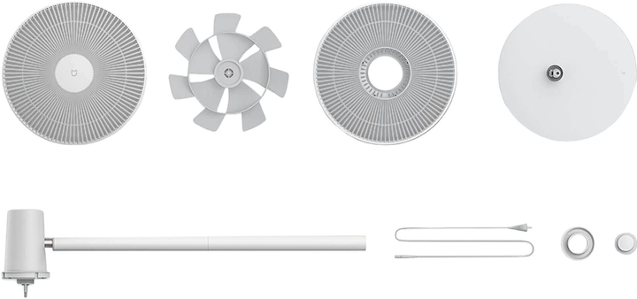 Вентилятор SmartMi Fan 2S Білий (ZLBPLDS03ZM) - зображення 4