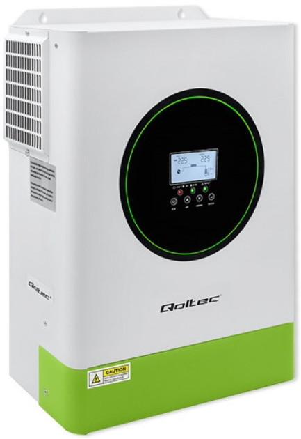 Гібридний інвертор Qoltec 6.2 kW 120A 48V MPPT BMS Sinus Wi-Fi option (5901878538662) - зображення 2