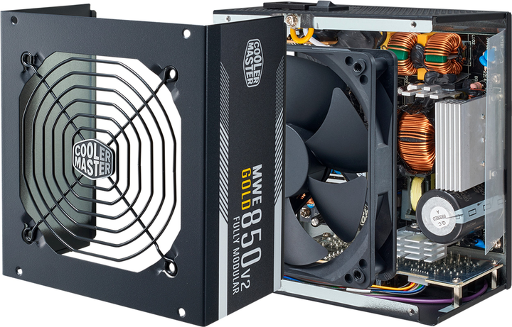 Zasilacz Cooler Master MWE Gold V2 ATX 3.1 850W (MPE-8501-AFAAG-3EEU) - obraz 10