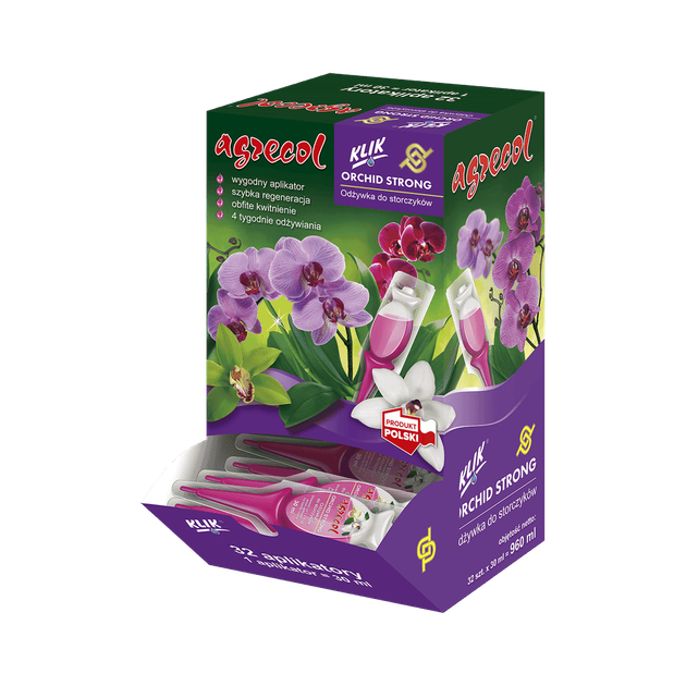 Удобрение в аппликаторе для орхидеи Orchid strong Agrecol 30 мл - изображение 3