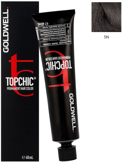 Farba do włosów Goldwell Topchic 5N 60 ml (4021609000099) - obraz 2