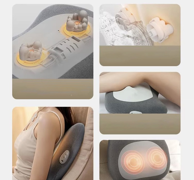 Масажна подушка Xiaomi Enchen Massager Pillow U9 - зображення 4