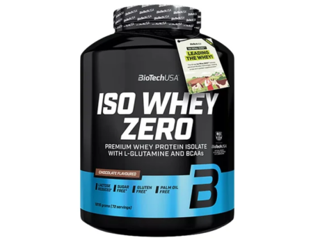 Протеїн BiotechUSA Iso Whey Zero 1.81кг Смак Шоколад - Фото 1 Протеїн BiotechUSA Iso Whey Zero 1.81кг Смак Шоколад - зображення 1