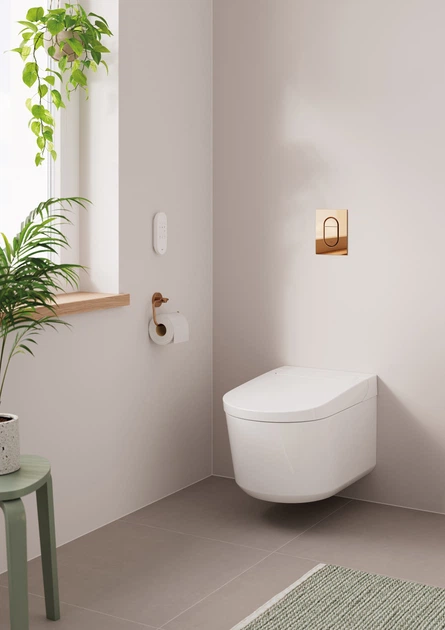 Инсталляция Grohe Rapid SLX 39596000 с подвесным унитазом-биде QuickFix Sensia 36507SH0 (36509SH0) - Фото 6 Инсталляция Grohe Rapid SLX 39596000 с подвесным унитазом-биде QuickFix Sensia 36507SH0 (36509SH0) - изображение 6