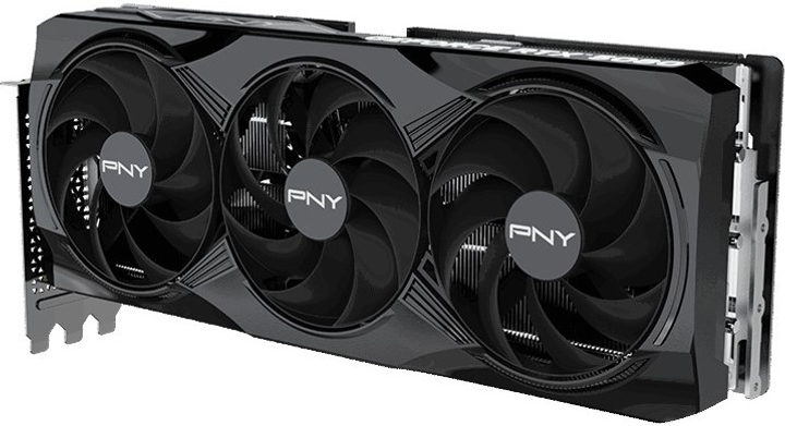 Karta graficzna PNY GeForce RTX 5080 OC Overclocked 16GB GDDR7 (256-bit) (3 x DisplayPort, 1 x HDMI) (VCG508016TFXPB1-O) - obraz 2