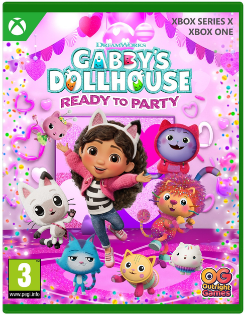 Gra XOne/XSX DreamWorks Gabby's Dollhouse: Ready to Party (płyta Blu-ray) (5061005355859) - obraz 1