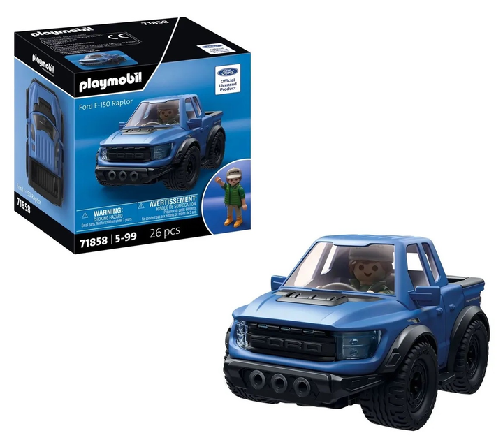 Samochod Playmobil Ford F-150 Raptor 71858 (4008789718587) - obraz 4