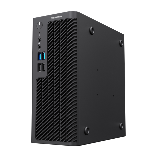 Корпус для ПК GAMEMAX ST-160-2U2-2U3-Flex-230M mini-ITX корпус с блоком питания 230 Вт Black - Фото 5 Корпус для ПК GAMEMAX ST-160-2U2-2U3-Flex-230M mini-ITX корпус с блоком питания 230 Вт Black - изображение 5