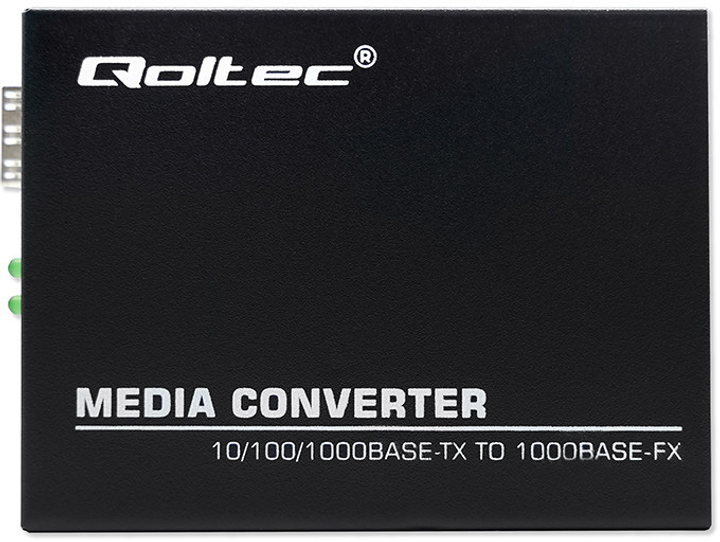 Медіаконвертер Qoltec 52295 (5901878522951) - зображення 9